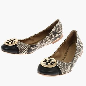 Tory Burch Snake Ballet Flats